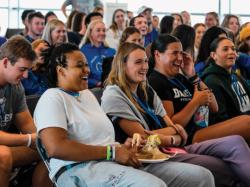 Boston-based nonprofit hosted the awards presentation at the annual Fellowship Summit honoring the fellows' outstanding work with Team IMPACT. Photo courtesy of Team IMPACT.