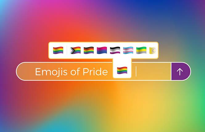 Bay Area Reporter Political Notes Campaign Seeks To Add Plethora Of Pride Flag Emoji